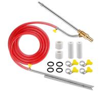 Cpolebev Sandblast Kit,Pressure Washer Sandblasting Kit,Water Sandblast Kit,Power Washer Sandblaster,1/4 Inch Quick Disconnect
