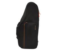 Cpolebev Saxophone Gig Bag Oxford Cloth Alto Sax Thickened Backpack with Double Shoulder and Extra Storage Space Loaded Music