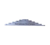 Cpolebev Saxophone Opening Height Gauge Musical Instrument Measurement Tools Steel Repair Parts for Clarinet Wind Instrument