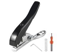 Cpolebev Screw Covers Hole Punch 8mm Aperture Round Punch Pliers Credit Photo Paper Card Corner Round Puncher Plier Paper Cutter