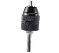 Cpolebev SDS Drill Chuck Screwdriver Socket Metal Collet Accessories Quick Change Adapter Converter Socket