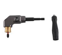 Cpolebev Self-Locking 90 Degree Right Angle Screwdriver Holder Drive Bit Angle Extension Electric Screw Driver Angle Driver A Easy to Use