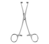 Cpolebev Septum Forcep Stainless Steel Needle Clamp, Body Piercing Tool Professional Puncture Tool for Eyebrow Pierced