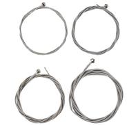 Cpolebev Set of 4 Steel Strings for 4 String Bass Guitar