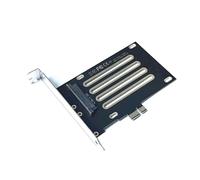Cpolebev SFF-8639 U.2 U.3 to PCIE 3.0 4.0 X1 Adapter Card Adapter Motherboard Riser Card Module