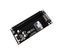 Cpolebev SFF-8654 8i to PCIe 4.0 X16 External Graphics Card Adapter for Mainboard DIY Computers Accessories