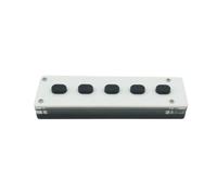 Cpolebev Silent Silicone Bluetooth Custom Programming Macro Keyboard 5-Keys Macropad Copy Paste USB Keypad, Easy Install Easy to Use Bluetooth+USB