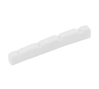Cpolebev Slotted Curved Bone Bass Nut for 4 Strings PB Precision, 4.2x3.2x4.6/4.6mm