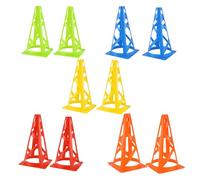 Cpolebev Soccer Training Cones Windproof Marker Cones Agility Cones for Outdoor Football Basketball Training