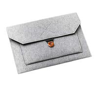 Cpolebev Soft Business Bag Case for Air Pro Retina 13 Laptop for Tablet Bag Light Gray