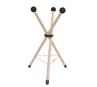Cpolebev Solid Wood Stand, Musical Instrument Stand, Universal Foldable Portable Drum Stand