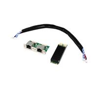 Cpolebev ST7465 M.2 B+M I226-T2 Industrial Grade 2.5G Gigabit Ethernet Card I225V PCIE Dual Electrical Port Network Card