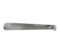 Cpolebev Stainless Steel Extra Long Handled Shoe Horn Shoe Lifter Silver, 30cm/11.8inch