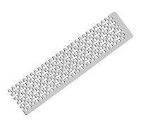 Cpolebev Stainless Steel Ruler DIY Ruler Mesh Ruler Square Tool Embroidery