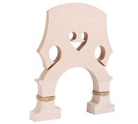 Cpolebev Standard Maple Bridge Replacement Part for Double Bass Adjustable Upright Bass Bridge,3/4 Size