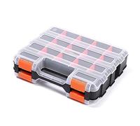 Cpolebev Storage and Carry Box with Impact Polymer and Removable Plastic Dividers
