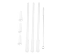 Cpolebev Straws Compatible Gallon Water Bottle, Reusable Adjustable Straws for 1000Ml/2000Ml Jug, 3 Straws Set