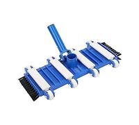 Cpolebev Swimming Pool Vacuum Head Swimming Pool Suction Head with Side Brush Wheel Wall Floor Fish Pond Swimming Pool Floor Cleaning Tool Supplies Summer