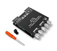 Cpolebev -TB21 Bluetooth 5.0 Subwoofer Digital Amplifier Board TPA3116D2 50Wx2+100W 2.1 Channel Power Audio Stereo Bass AMP Replacement Spare Parts Accessories