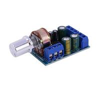 Cpolebev TDA2822 TDA2822M Mini 2.0 Channel 2x1W Stereo Audio Power Amplifier Board DC 5V 12V CAR Volume Control Potentiometer Module