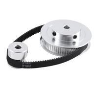 Cpolebev Timing Belt Pulley 60Teeth 20Teeth 5mm Reduction 1:3 Belt Width 6mm for 3D Printer Accessories
