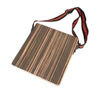 Cpolebev Travel Cajon Drum, Adjustable Tone Thick Wooden Cajon with Adjustable Strap, Percussion Instrument Kit