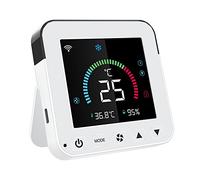 Cpolebev Tuya Smart Life New WiFi Thermostat DC5V Air Conditioner Thermostat Temperature Humidity Sensor