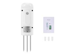 Cpolebev Tuya Zigbee Moisture Meter Temperature Humidity Tester Plant Monitor IP67 Detector Garden