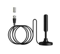 Cpolebev TV Antenna HDTV-T Digital TV Antenna High Gain for Indoor Outdoor Smart TV Signal Reception A