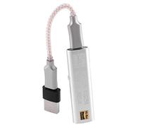 Cpolebev TYPE C to 3.5MM DSD256 for Android Headphone Amplifier Adapter Portable USB Logic Hifi for Ios Win10 PC