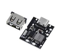 Cpolebev Type-C USB 5V 2A Boost Converter Step-Up Power Module Lithium Battery Charging Protection Board DIY Charger Easy Install Easy to Use No Welding