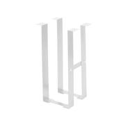 Cpolebev Under Desk PC Mount Bracket Desk PC Bracket Computer Case Holder for Computer Case Computer Mainframe Hanger Host Box Stand Bracket Rack White