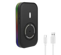 Cpolebev Undetectable Mouse Mover Jiggler ON/Off Switch Mouse Shaker Type-C Port Automatic Mouse Wiggler No Software/Driver-Free