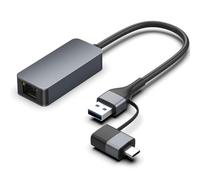 Cpolebev Universal 2500Mbps Network Card USB C Type-C Ethernet to RJ45 Wired Adapter 2.5G USB 3.0 Converter Lan Card S25 CA