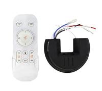 Cpolebev Universal Ceiling Fan Remote Control Kit Replacement, 3-Speed & Timing, Remote Replacement for AC Ceiling Fan Light