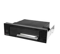 Cpolebev Universal Hot Swap Mobile Rack for 2.5 Inch or 3.5 Inch SSD/HDD, Internal Tray-Less Hard Drive Backplane Enclosure