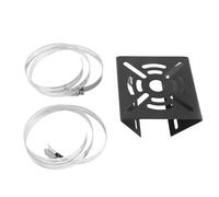 Cpolebev Universal Vertical Pole Mount Camera Bracket Wall Mounting Bracket for CCTV Security Camera PTZ Dome (A)