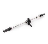 Cpolebev Upgrade Metal Gear Bridge Axle for B1 B-1 B14 B-14 B24 B-24 C14 C-14 C24 C-24 RC Car Spare Parts Metal Front Rear Axle Gear Steering Pull Rod Servo Pull Rod,Rear