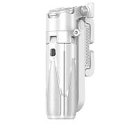 Cpolebev Upgraded Design Mini Tripod Bluetooth Portable Telescopic Multifunctional 360°Degree Rotation Phone Selfie Stick White B