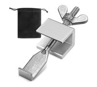 Cpolebev Upgraded Portable Door Lock, Heavy Duty Metal Door Locker for Extra Home Security, Adjustable Travel Door Security Easy to Use