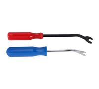Cpolebev Upholstery Staple Nail Remover Tool, 2 Pcs Steel Nail Puller Remover Tool for Remove Staple in Furniture Wooden Case