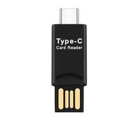 Cpolebev USB 3.1 Type C USB-C to Micro-SD TF Card Reader Adapter for PC Cellphone