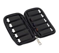 Cpolebev USB Flash Drive Storage Case Dustproof Organizer Box for Thumb Drives and Electronic Accessories, Compact and Portable A