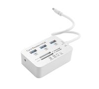 Cpolebev USB HUB 3.0 USB Splitter 3 Ports Extensor Multi USB Extension Multiple 3 0 Hub SD Card Reader USB3.0 Expander for PC