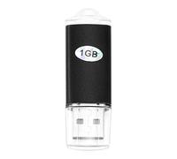 Cpolebev USB Memory Stick Flash Pen Drive U Disk for PC TV Color:Black Capacity:1GB