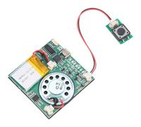 Cpolebev USB Recording Music Module DIY MP3 Recordable Sound Module USB Downloadable Sound Module Green, Button 1 Piece