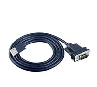 Cpolebev USB to RS232 Converter DB9 Serial Port Cable Industrial 9-Pin Conversion Cable DB9 Male Female Data Transmission Wire