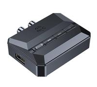 Cpolebev USB U Disk Playback Wireless Adapter R/L 2 3.5mm AUX/Optical Jack ABS for Car Kit Speaker