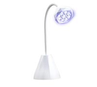Cpolebev UV LED Nail Lamp Cordless Fast Curing, Rechargeable Gooseneck Flash Cure UV Gel X Light for Gel Polish Nails