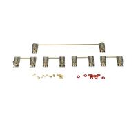 Cpolebev V3 Screw Stabilizers with 6.25u /2U for Custom Mechanical Keyboard Plate for Mechanical Keyboards Adaptive PCB-Mount Stabilizers V2